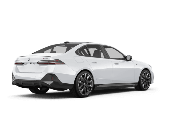 BMW i5 - Back view BMW i5 - Back view